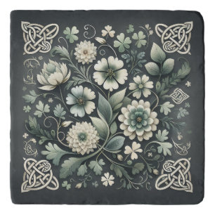 Whispered Clover Knotwork Garden Trivet
