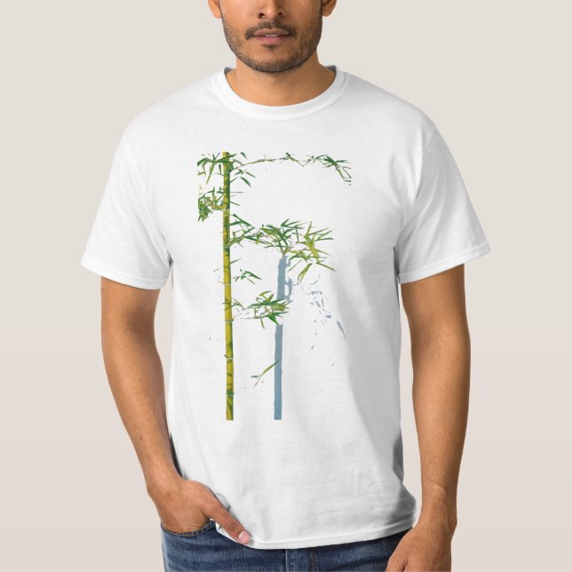 Whispering Bamboo Between Growth and Void Fragment T-Shirt (Front)