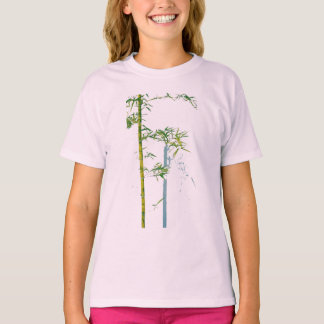 Whispering Bamboo Between Growth and Void Fragment T-Shirt