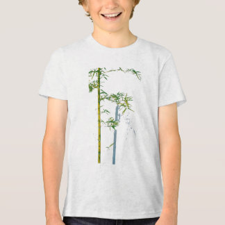 Whispering Bamboo Between Growth and Void Fragment Tri-Blend Shirt