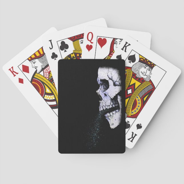Whispering Bones Poker Cards (Back)