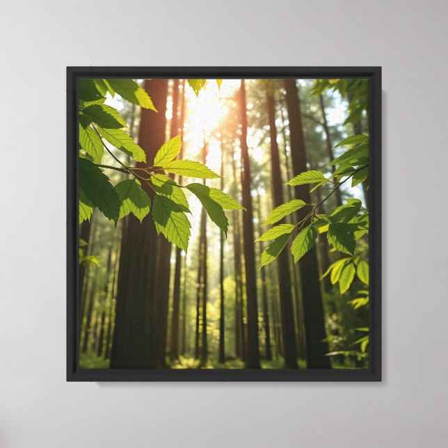 Whispering Forest Canvas Print (Front)