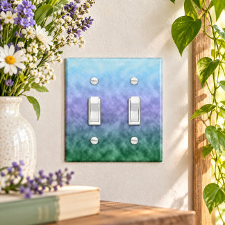 Whispering Pastel Vale Light Switch Cover