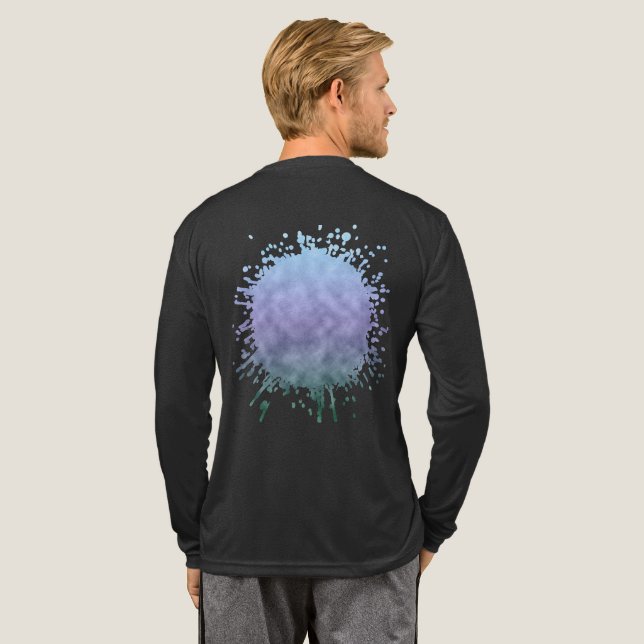 Whispering Pastel Vale Tri-Blend Shirt (Full Back)