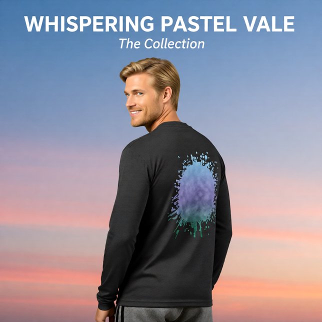 Whispering Pastel Vale Tri-Blend Shirt (Creator Uploaded)