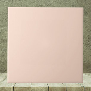 Whispering Peach Solid Color Ceramic Tile