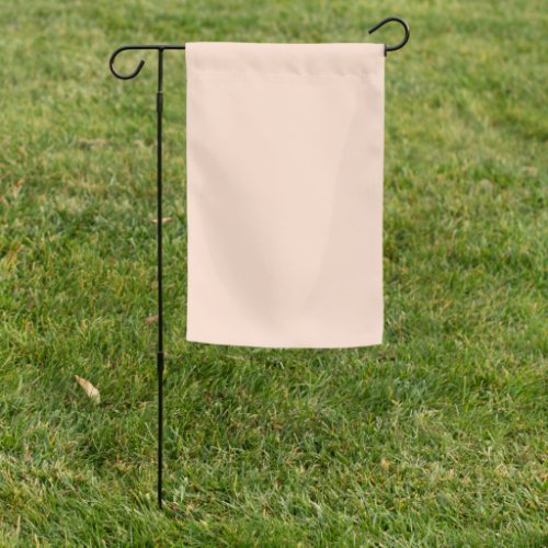 Whispering Peach Solid Color Garden Flag