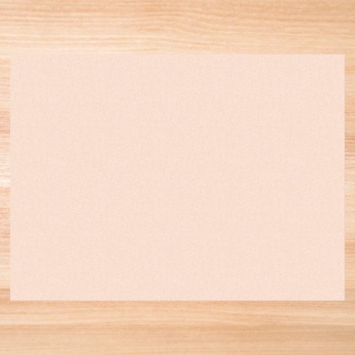 Whispering Peach Solid Color Tissue Paper