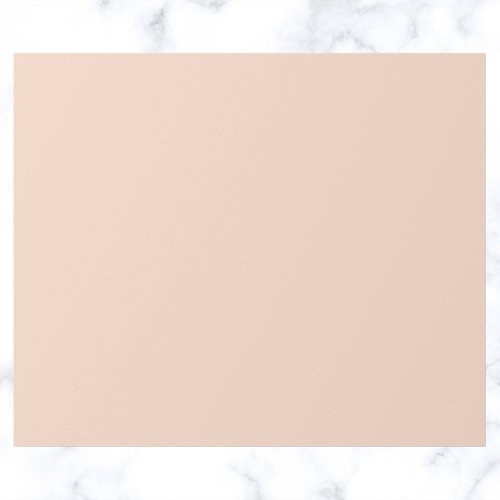 Whispering Peach Solid Color Wrapping Paper