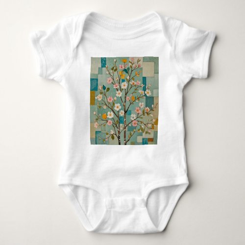 Whispering Petals Baby Bodysuit