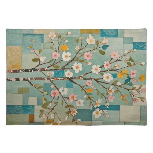 Whispering Petals Cloth Placemat
