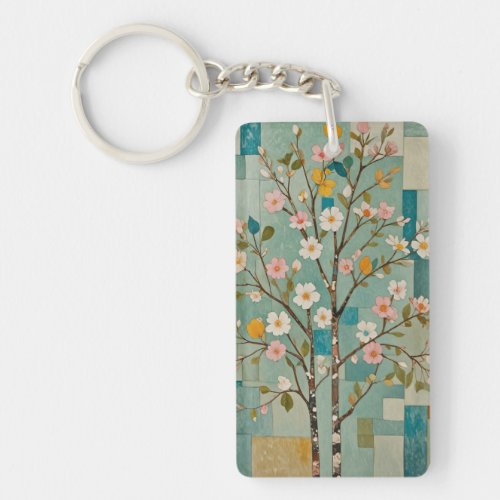 Whispering Petals Keychain