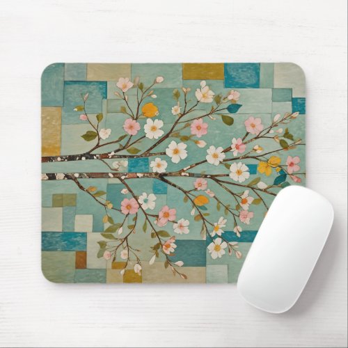 Whispering Petals Mouse Pad