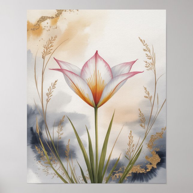 Whispering Petals Poster (Front)