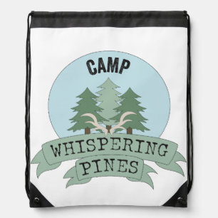 Whispering Pines Drawstring Backpack