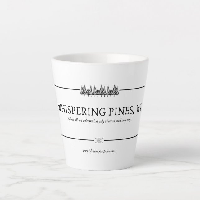 Whispering Pines Logo Mug (Front)