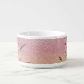 Whispering Reeds at Sunset - A Serene Watercolor M Bowl