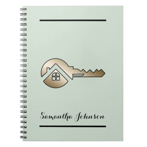 Whispering Sage Gold Key Real Estate  Notebook