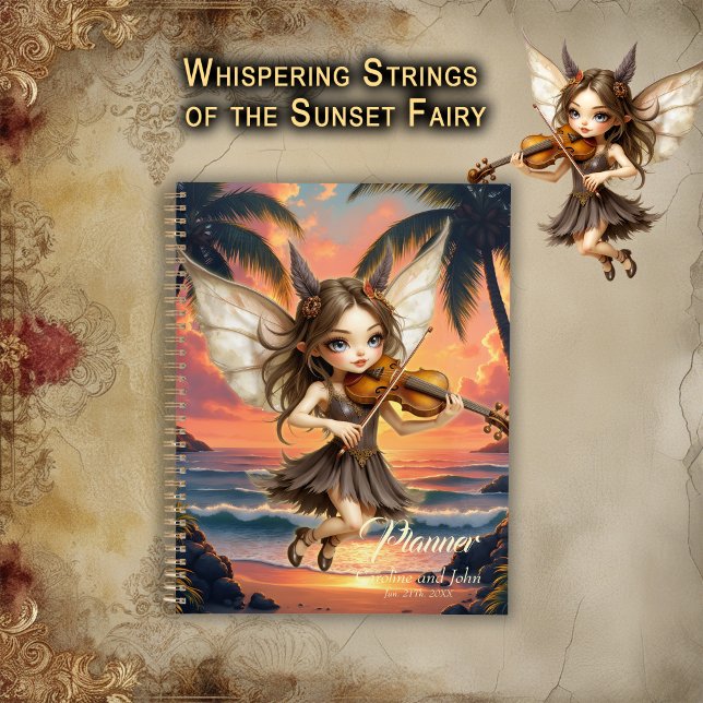 Whispering Strings of the Sunset Fairy.  Planner (Creator Uploaded)
