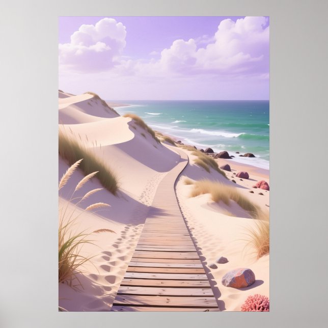 Whispering Tides Pathway Poster (Front)
