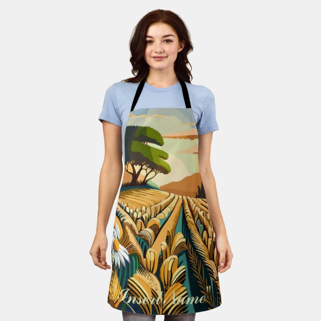 Whispering Wheat Apron (Worn)