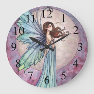 Whispering Wind Fairy and Moon Clock