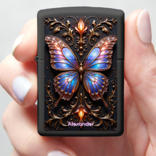 Whispering Wings Celestial Ornate Zippo Lighter
