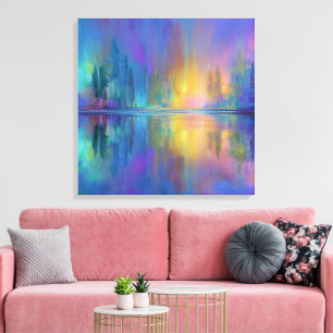 Whispering Woods, Mystical and Soothing, Canvas Print