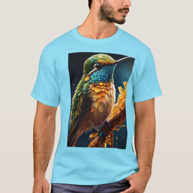 Whispering woods, Songbird in the Sunlight  T-Shirt (Front)