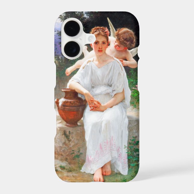 Whisperings of Love, Bouguereau Case-Mate iPhone Case (Back)