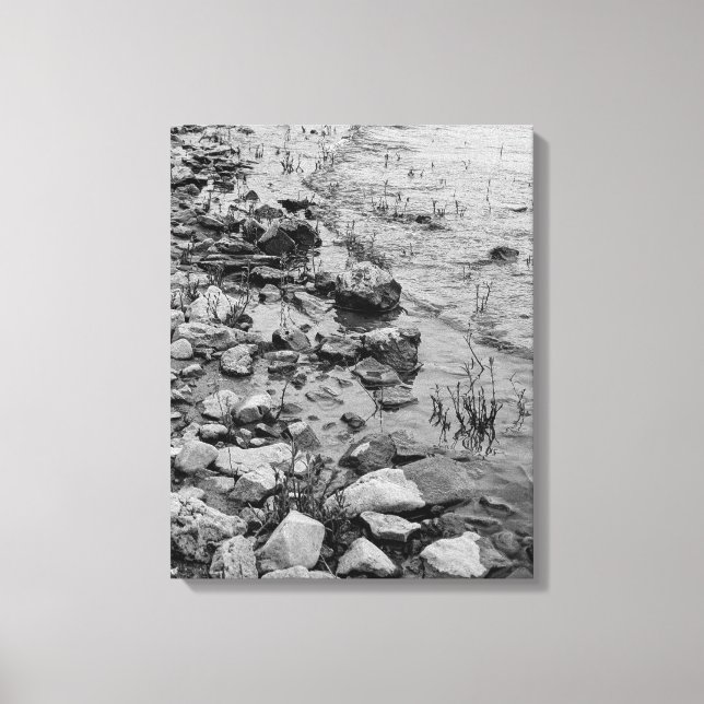 Whispers Along the Shore Canvas Print (Front)