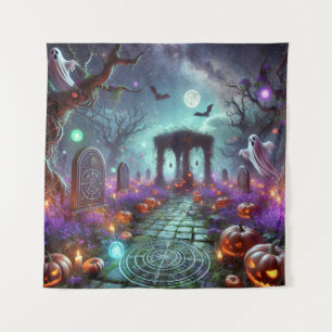 Whispers Beyond the Arch Tapestry