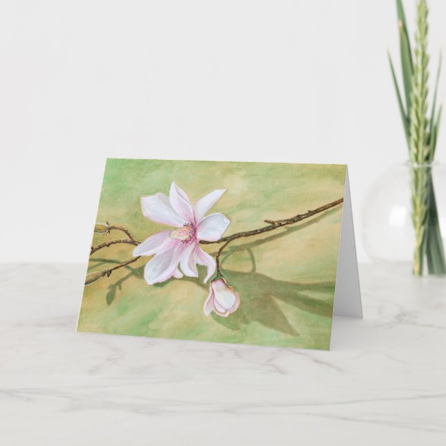 Whispers from a Far Green Country - Thank You Card (Front)