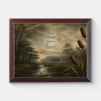 Whispers in Hollow Creek - Juliet Thorne  Award Plaque