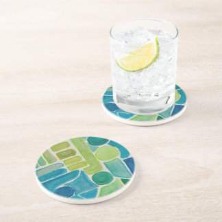 Whispers in Neocolor Coaster