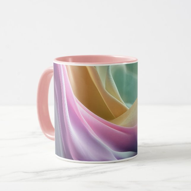 Whispers in Pastel Motion Mug (Front Left)