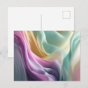 Whispers in Pastel Motion Postcard