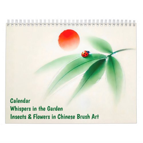 Whispers in the Garden – Insects & Flowers in Chin Calendar
