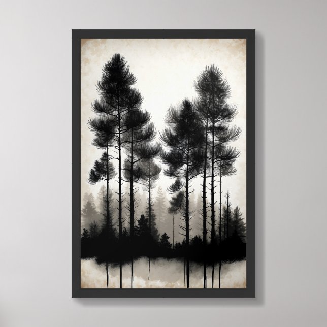 Whispers in the Mist Framed Art (Framed Front)