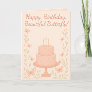 Whispers of a Butterfly – Birthday Card
