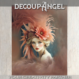 Whispers of a Bygone Era Decoupage Tissue Paper