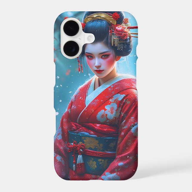 Whispers of a Crimson Maiko Case-Mate iPhone Case (Back)