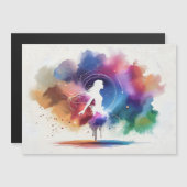 Whispers of a Rainbow Soul magnetic card (Front/Back)