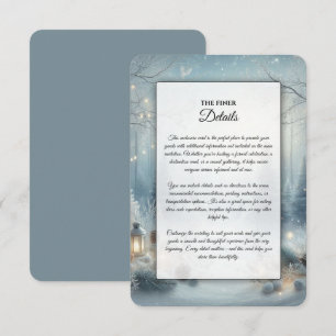 Whispers of a Winter Solstice Enclosure Card