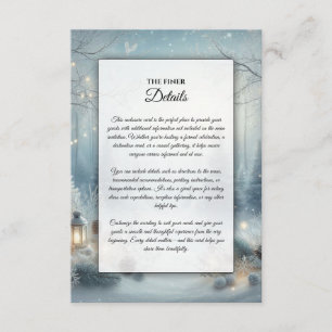 Whispers of a Winter Solstice Enclosure Card