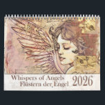 Whispers of Angels – Flüstern der Engel 2026 Calendar<br><div class="desc">Bathed in soft rose and golden tones, these angels bring beauty, grace, and gentle light. They remind us that every day holds a quiet blessing, waiting to be seen with the heart. Let their presence inspire you to walk with hope, surround yourself with beauty, and shine kindness wherever you go....</div>