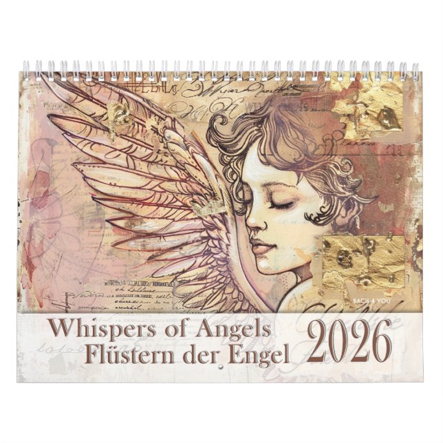 Whispers of Angels – Flüstern der Engel 2026  Calendar (Cover)