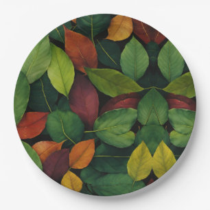 Whispers of Autumn "Paper Plate" Leafs Paper Plates
