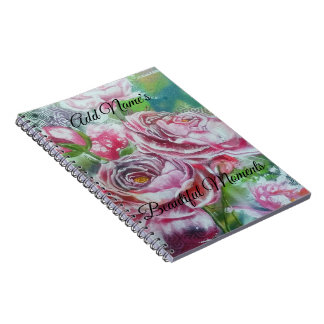 Whispers of Becoming Beautiful Moments Notebook