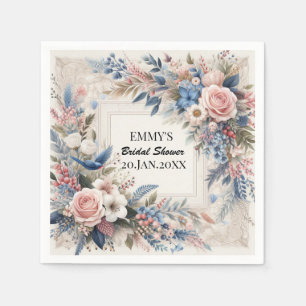 Whispers of Forever Bridal Shower Napkins